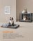 XXL Orthopedic Dog Bed - Egg Crate Foam - Dove Grey - Waterproof Removable Cover