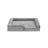 Orthopedic Dog Bed - Memory Foam - Dove Grey - Removable Washable Cover and Waterproof Liner