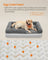 Orthopedic Dog Bed - Memory Foam - Slate Grey - Removable Washable Cover