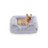 Dog Bed - Grey Ombré - Soft Padding