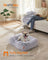 Dog Bed - Grey Ombré - Soft Padding