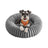Large Dog Bed - Dove Grey - Soft Padding
