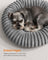 Large Dog Bed - Dove Grey - Soft Padding