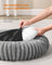 Large Dog Bed - Dove Grey - Soft Padding