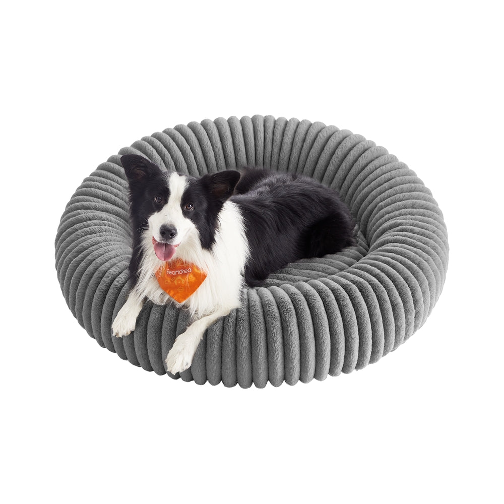 Extra Large Dog Bed - Dove Grey - Soft Padding