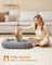 Medium Dog Sofa Bed - Fabric - Dove Grey - Soft Padding