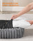 Large Dog Sofa Bed - Dove Grey - Soft Padding