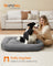 Large Dog Sofa Bed - Dove Grey - Soft Padding