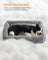 Large Dog Sofa Bed - Dove Grey - Soft Padding