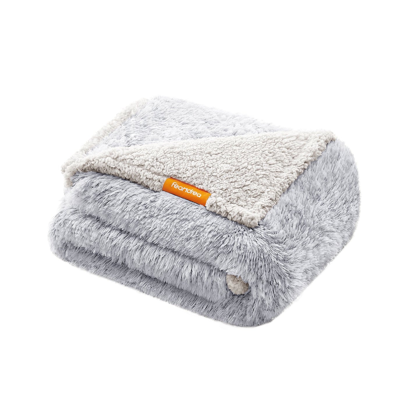 Waterproof Dog Blanket - Grey Ombré - Sherpa Fleece