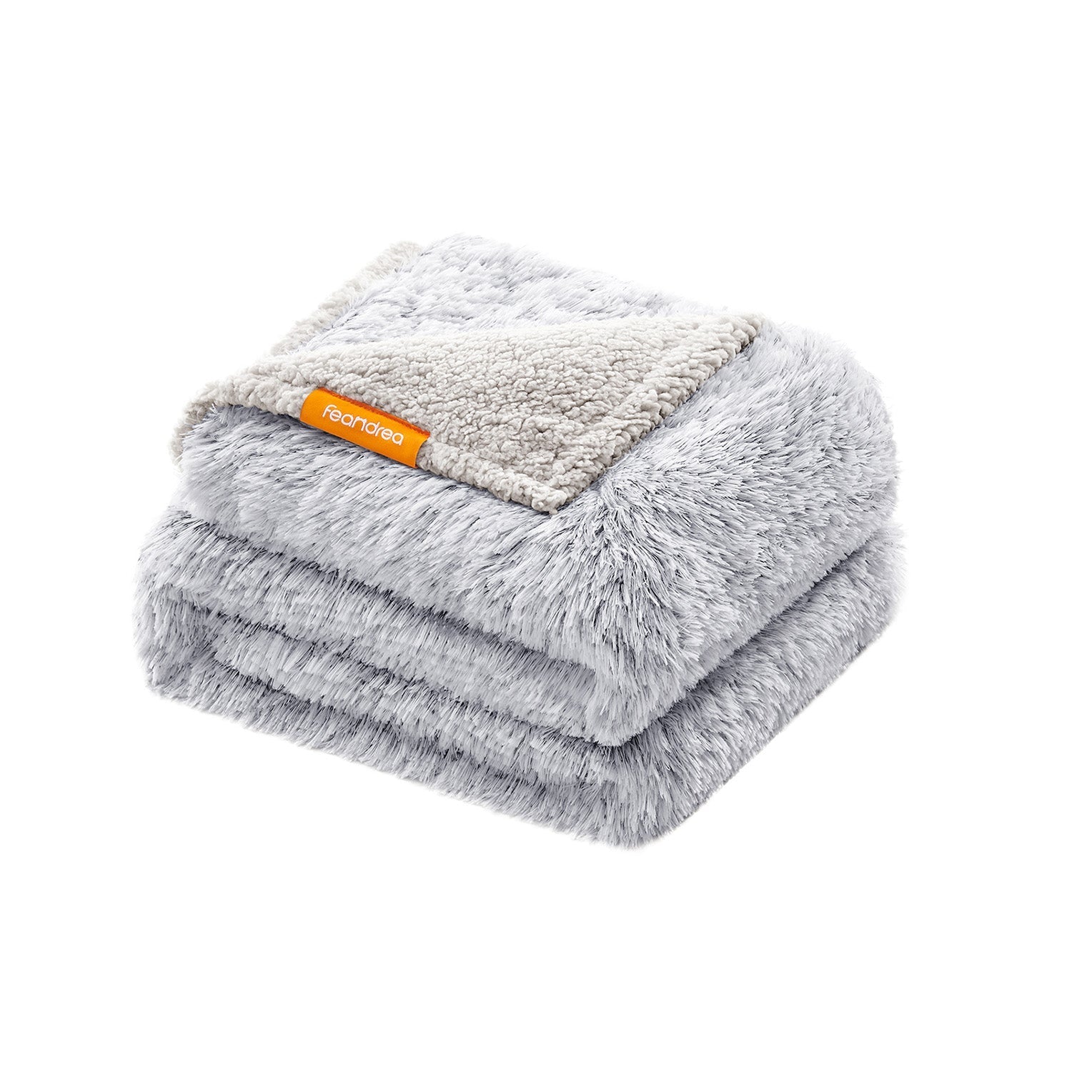 Waterproof Dog Blanket - Grey Ombré - Sherpa Fleece