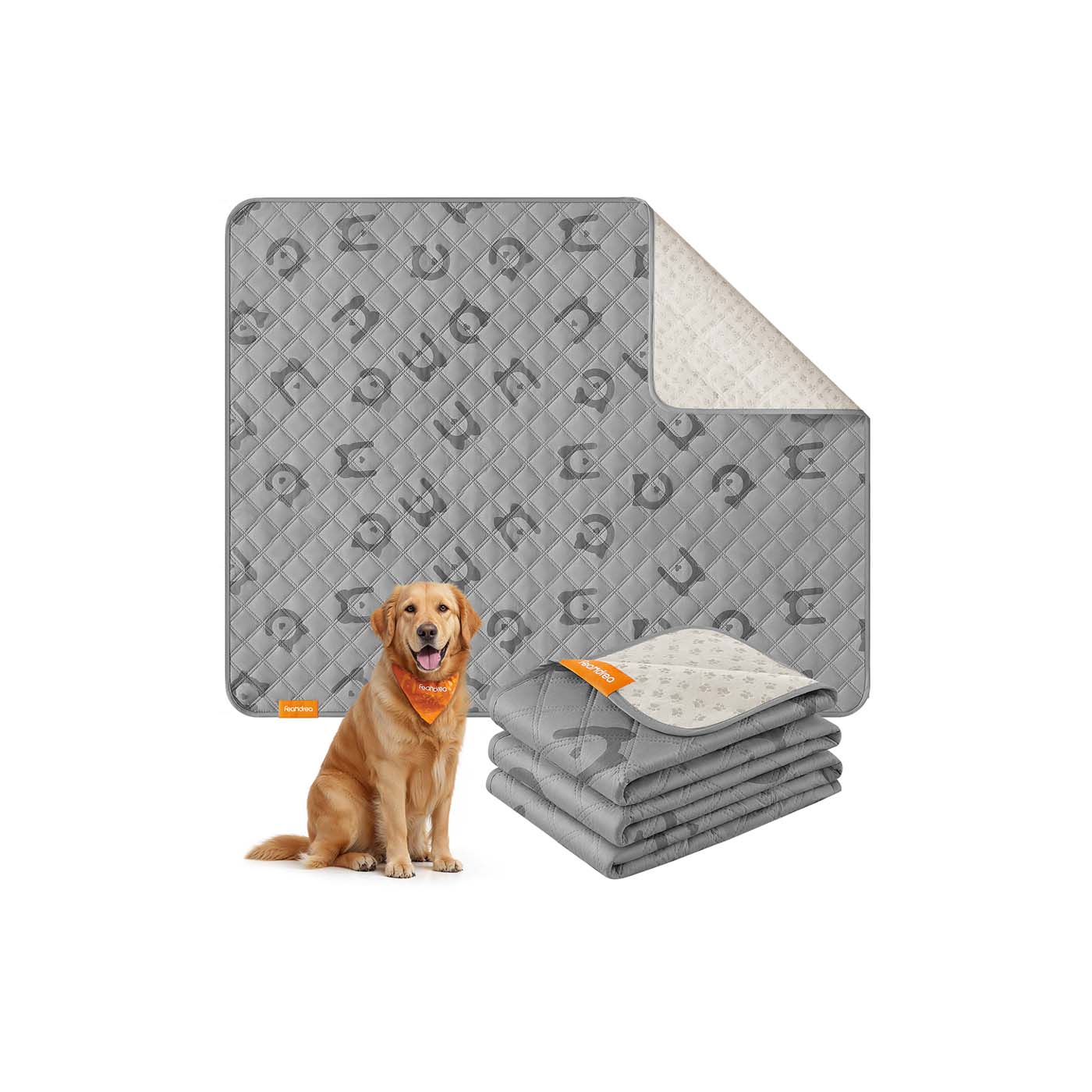 Dog Blanket - Dove Grey - Waterproof