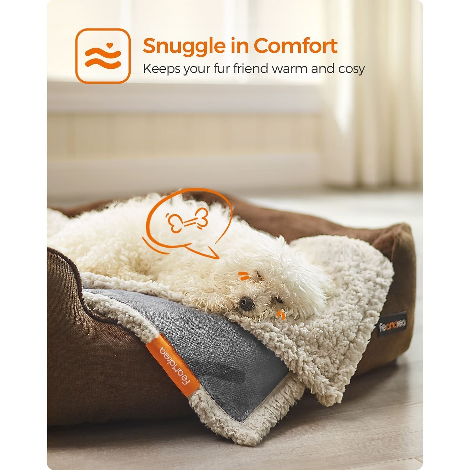 Dog Blanket - Grey - Sherpa Fleece