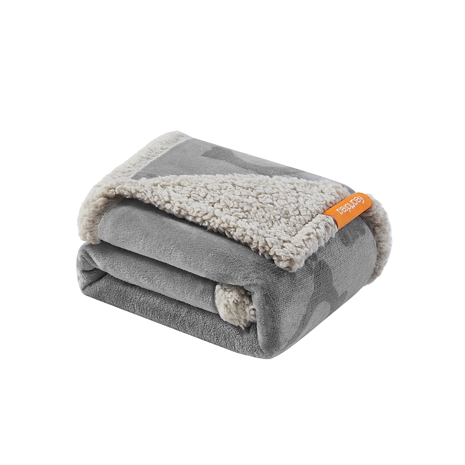 Dog Blanket - Grey - Sherpa Fleece