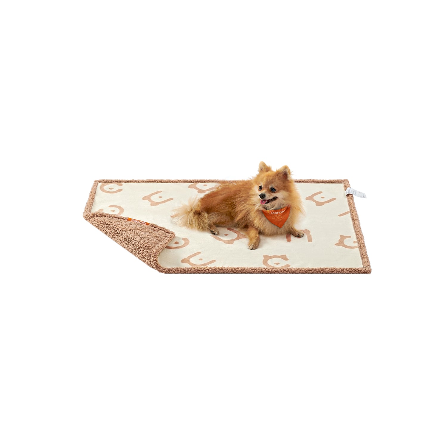 Dog Blanket - Grey - Sherpa Fleece