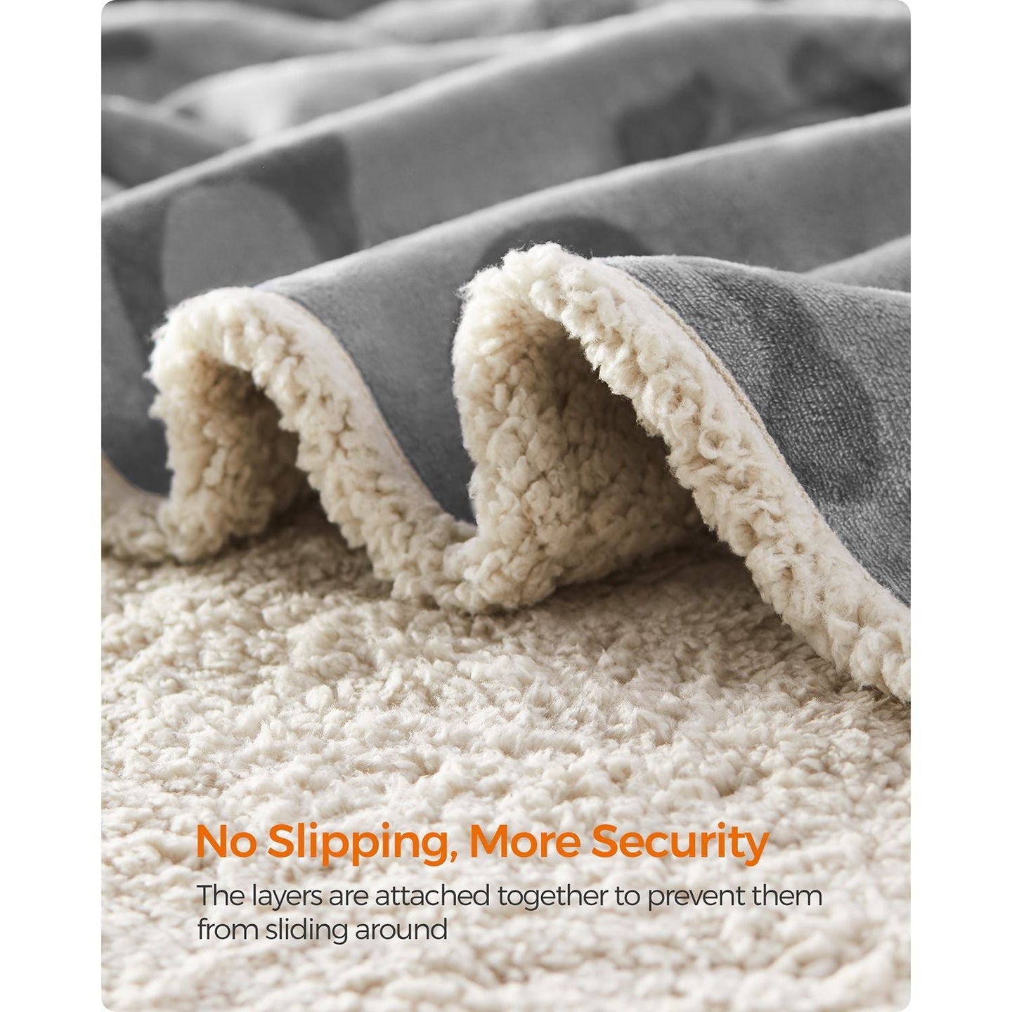 Waterproof Dog Blanket - Grey - Sherpa Fleece