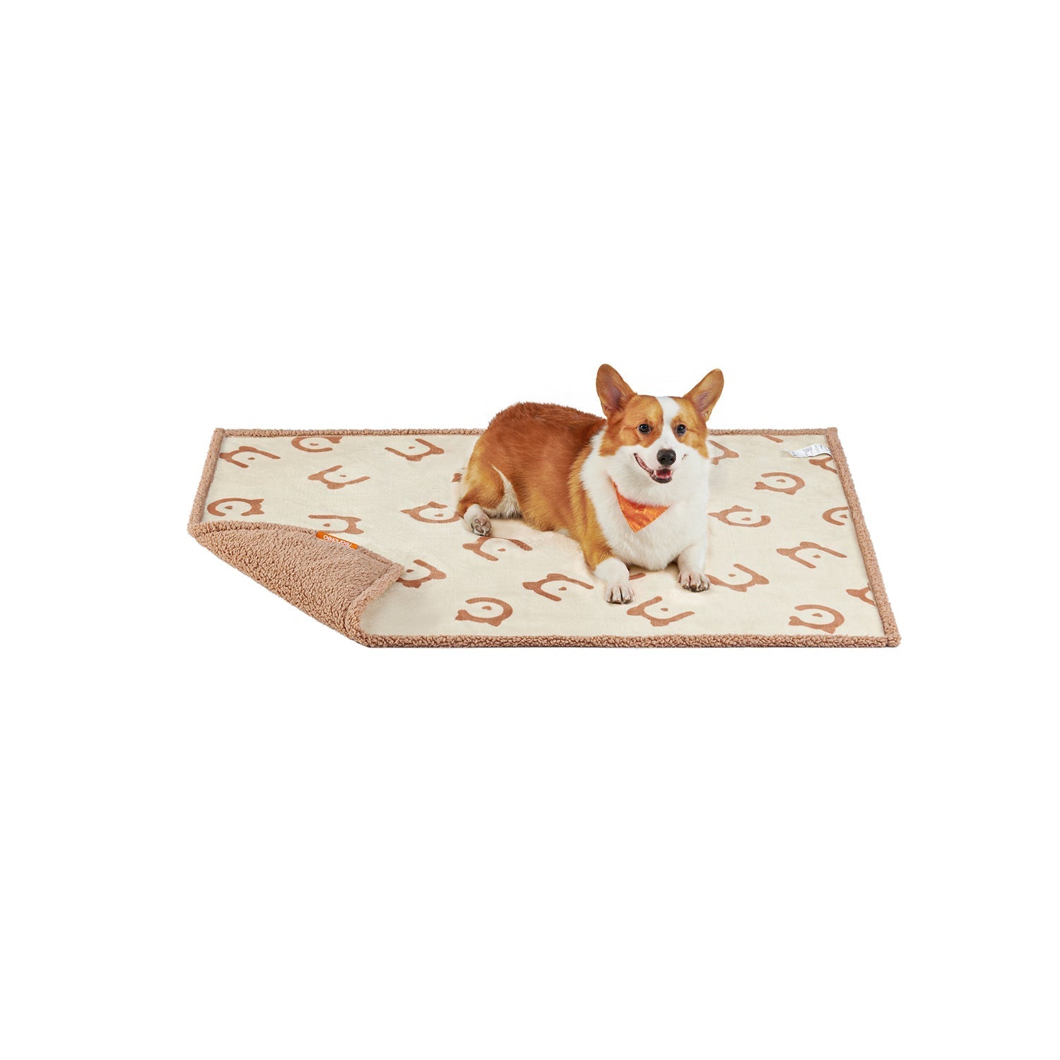 Dog Blanket - Grey - Sherpa Fleece