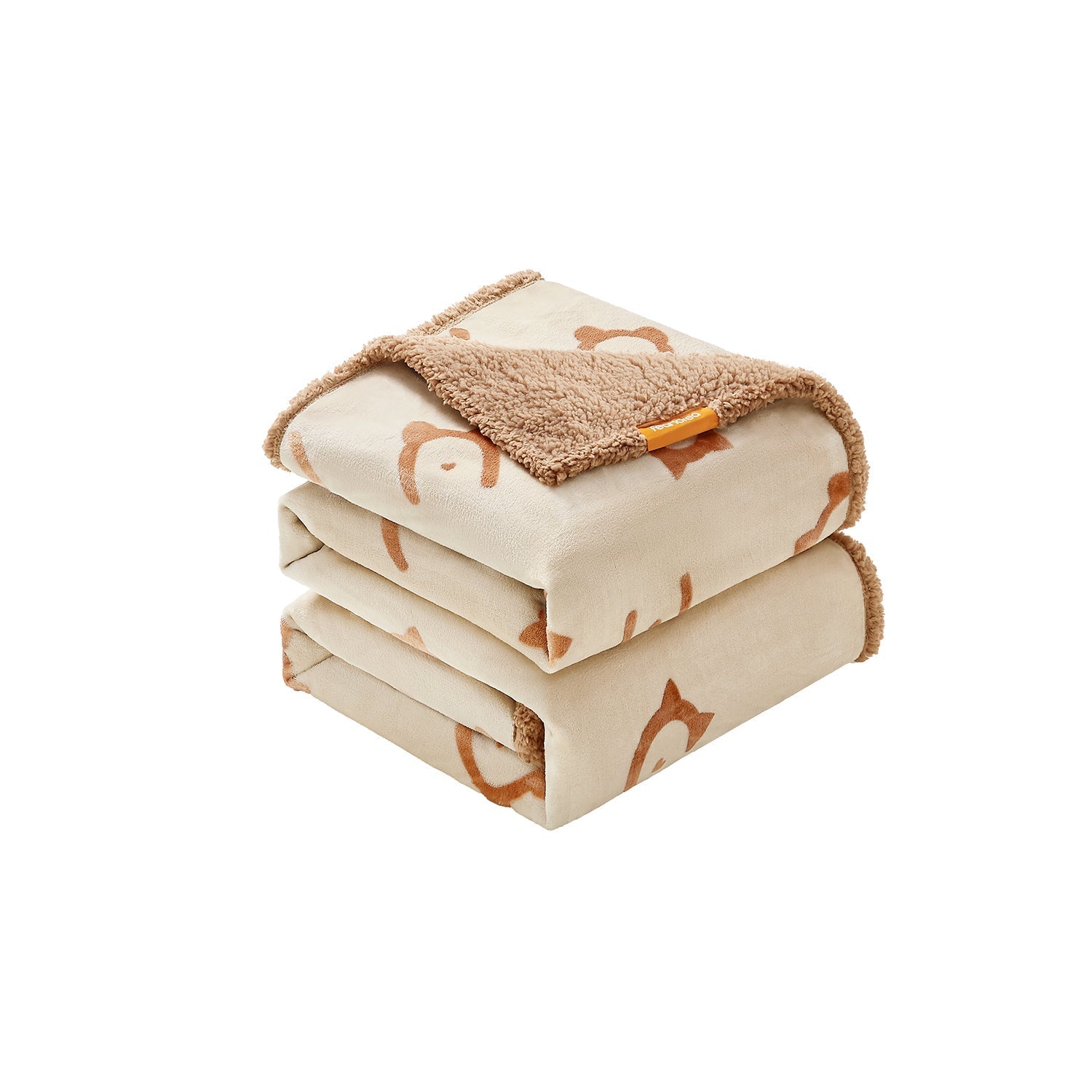 Dog Blanket - Beige - Sherpa Fleece