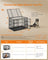 Heavy-Duty Dog Crate - Metal - Ink Black - Removable Top Door and Tray