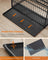 Heavy-Duty Dog Crate - Steel - Ink Black - Removable Top Door and Tray