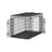 Foldable Dog Crate - Metal - Ink Black - 2 Doors with Tray
