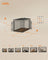 Dog Cage - Metal - Black - Folding Design with Two Doors and Removable Tray