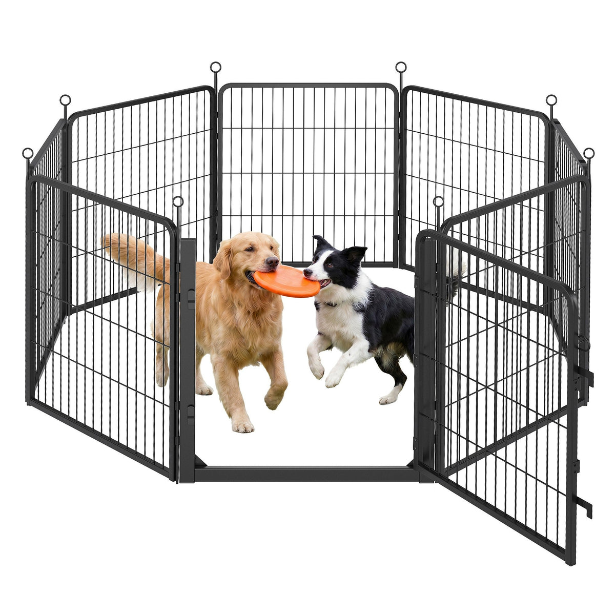 Pet Playpen - Foldable - Ink Black