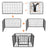 Puppy Playpen - Metal - Black - Foldable Pet Exercise Enclosure