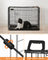 Folding Dog Crate - Metal - Black - Double Door with Tray