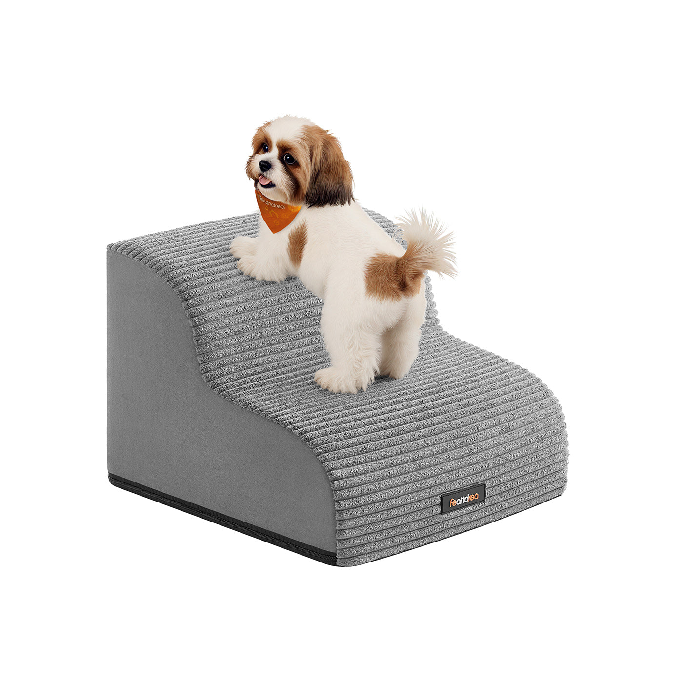 Dog Stairs - Dove Grey - Waterproof PPS