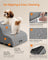 Dog Stairs - Dove Grey - Waterproof PPS