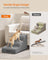 Dog Stairs - Dove Grey - Waterproof PPS