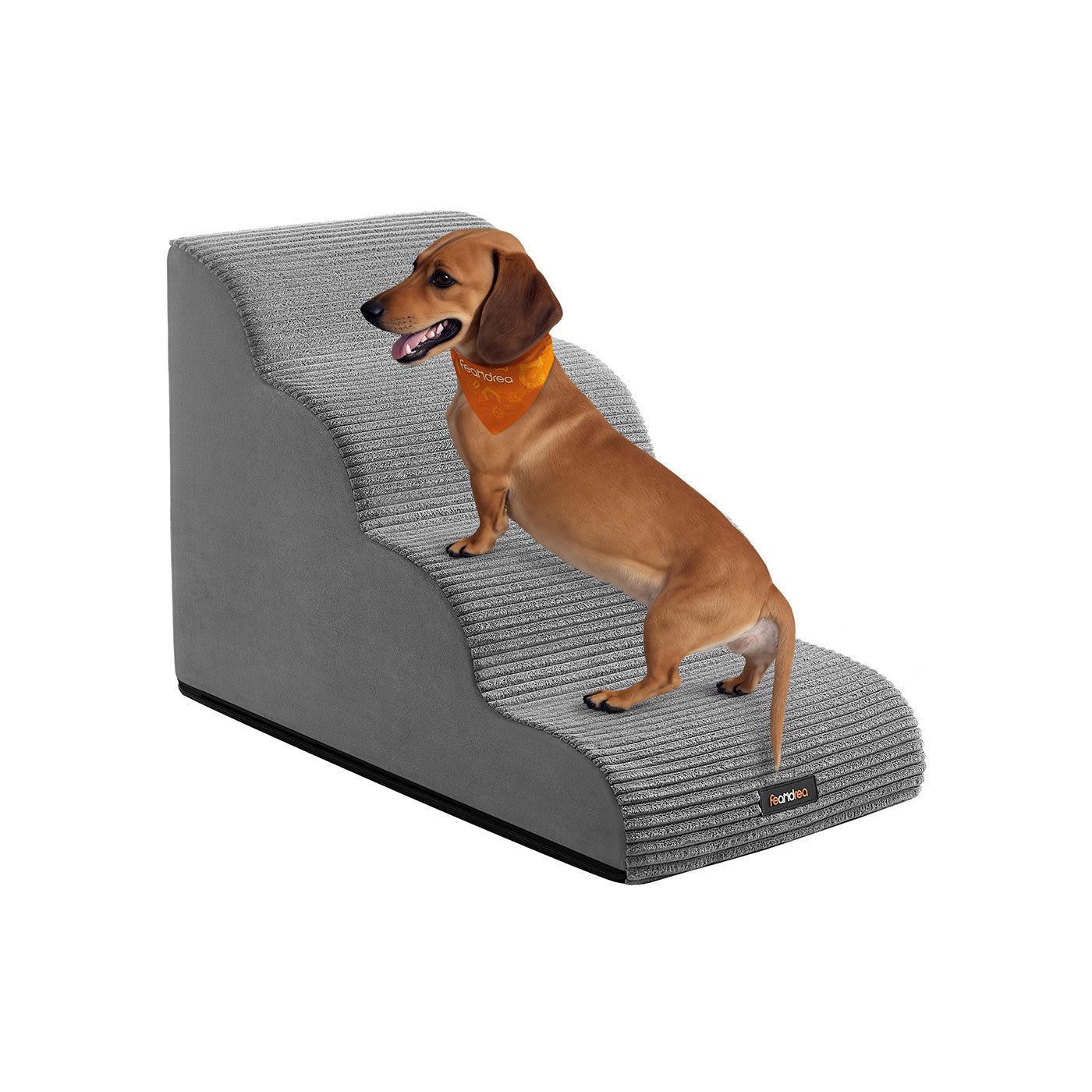 Dog Stairs - Dove Grey - Waterproof PPS