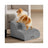 Dog Stairs - 40L - Faux Suede Fabric - Waterproof