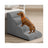 4-Step Dog Stairs - 30L - Faux Suede Fabric - Waterproof