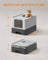 Hidden Cat Litter Box - Wood - Beige - Spacious Design with Slide-Out Tray and Hood