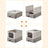 Covered Cat Litter Box - Plastic - Hidden