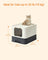 Large Cat Litter Tray - Plastic - Hidden Design