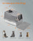 Enclosed Cat Litter Box - Stainless Steel - Dove Grey - XL with Flip Lid and Leak-Proof Design