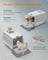 Stainless Steel Cat Litter Box - 60L - Stainless Steel - Flip Lid