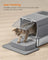 Stainless Steel Cat Litter Box - 60L - Stainless Steel - Flip Lid