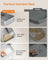 High Sided Cat Litter Box - Stainless Steel - Dove Grey - Includes Step