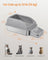 High Sided Cat Litter Box - Stainless Steel - Dove Grey - Includes Step