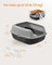 Open Top Litter Box - Plastic - Slate Grey - High Sided with Scoop for Large Cats and Kittens
