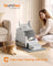 Cat Litter Box - Light Grey - 61 x 41 x 46 cm