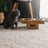 Elevated Dog Food Stand - Bamboo - Natural - Adjustable with 2 Raised Bowls