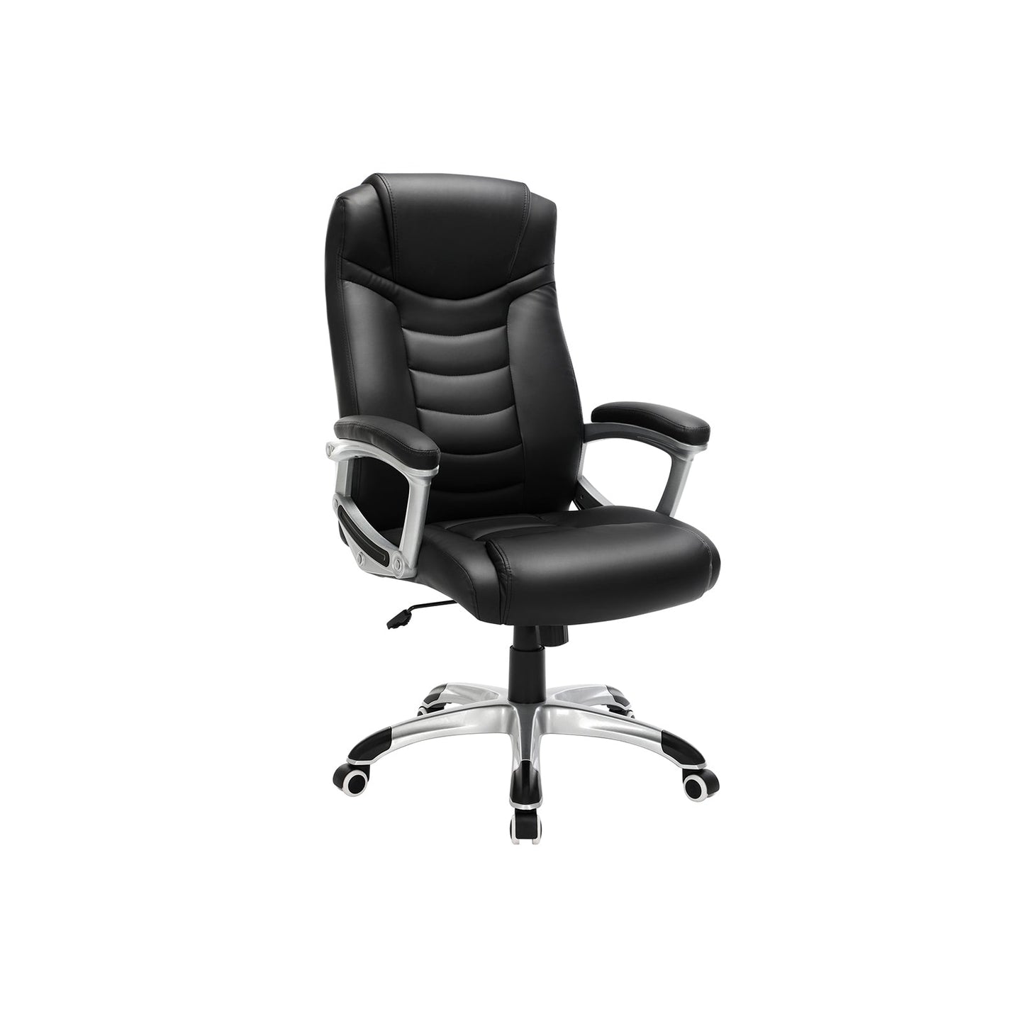 Ergonomic Office Chair - PU - Black - Height Adjustable