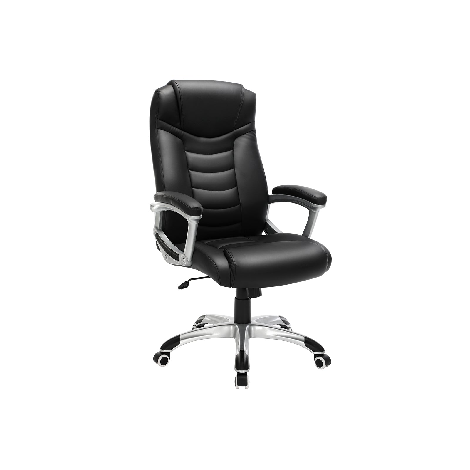 Ergonomic Office Chair - PU - Black - Height Adjustable