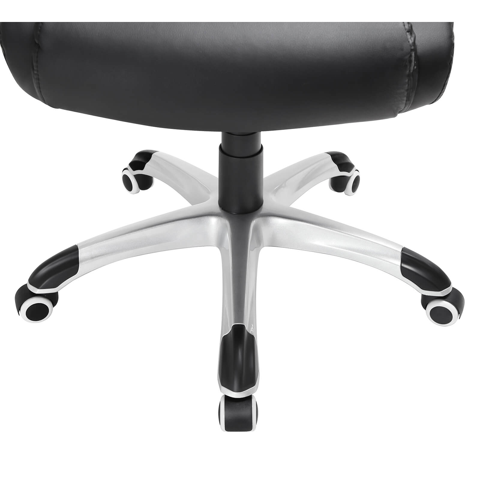 Ergonomic Office Chair - PU - Black - Height Adjustable