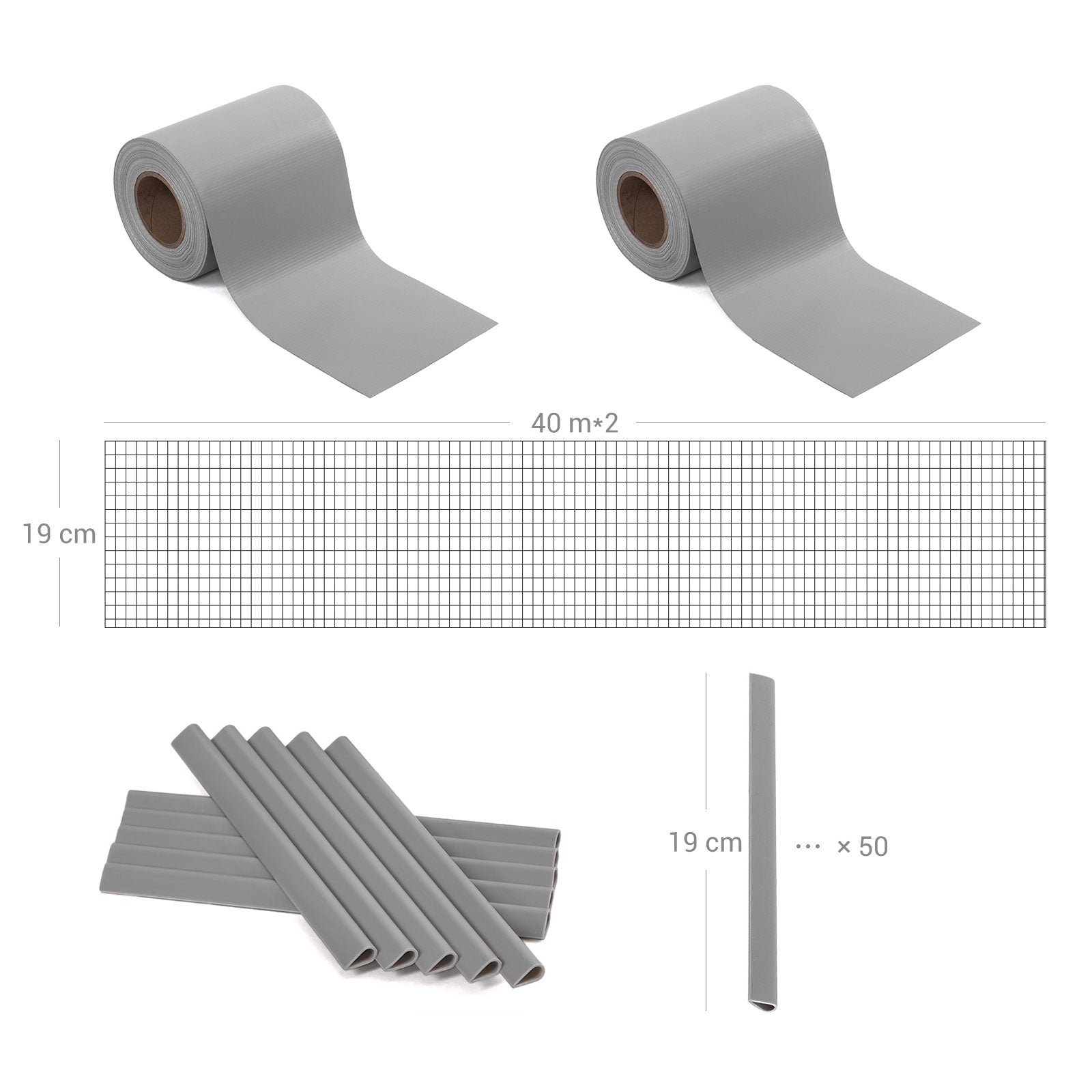 PVC Privacy Screen - Green - Opaque
